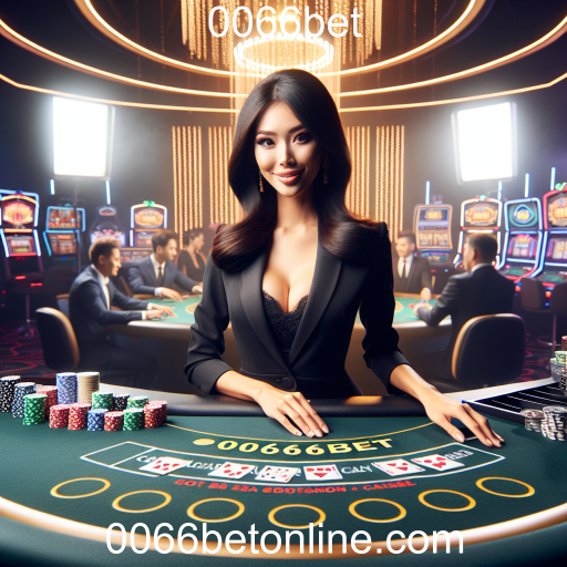 Experiência Imersiva do Cassino Ao Vivo no 0066bet